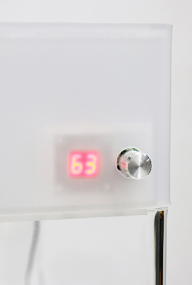 ファンの強さも調整可能